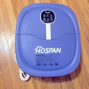 Foot spa with heat & jets,    include a remote control , electric rotary massage